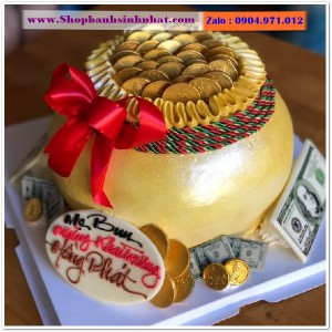 Bánh Sinh Nhật Hũ Vàng - VA13